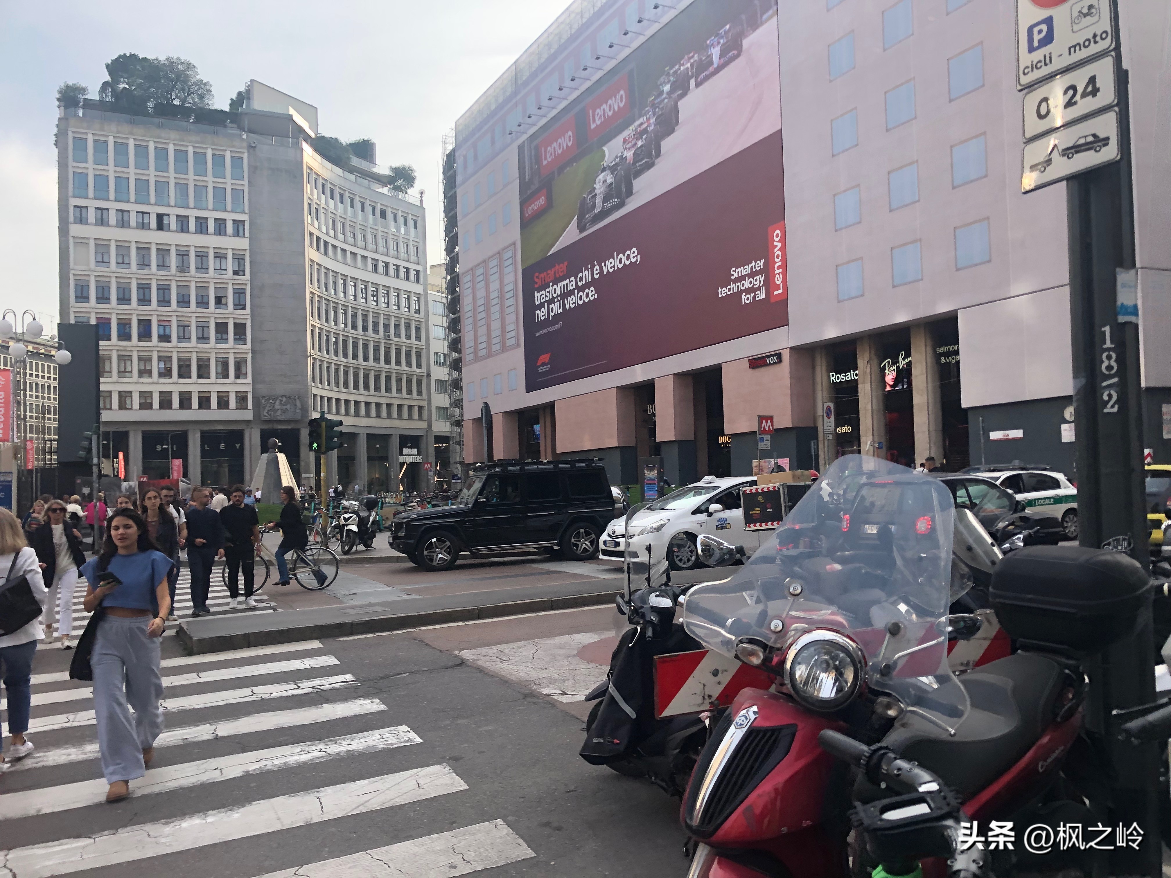 欧洲游记：在米兰的商业区逛街ShoppinginMilano
