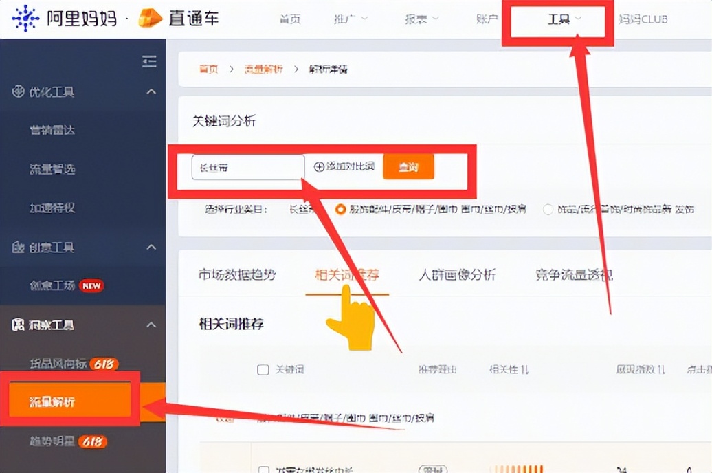 今年开直通车注意别用错词！优先这三大渠道找词，容易大量引流