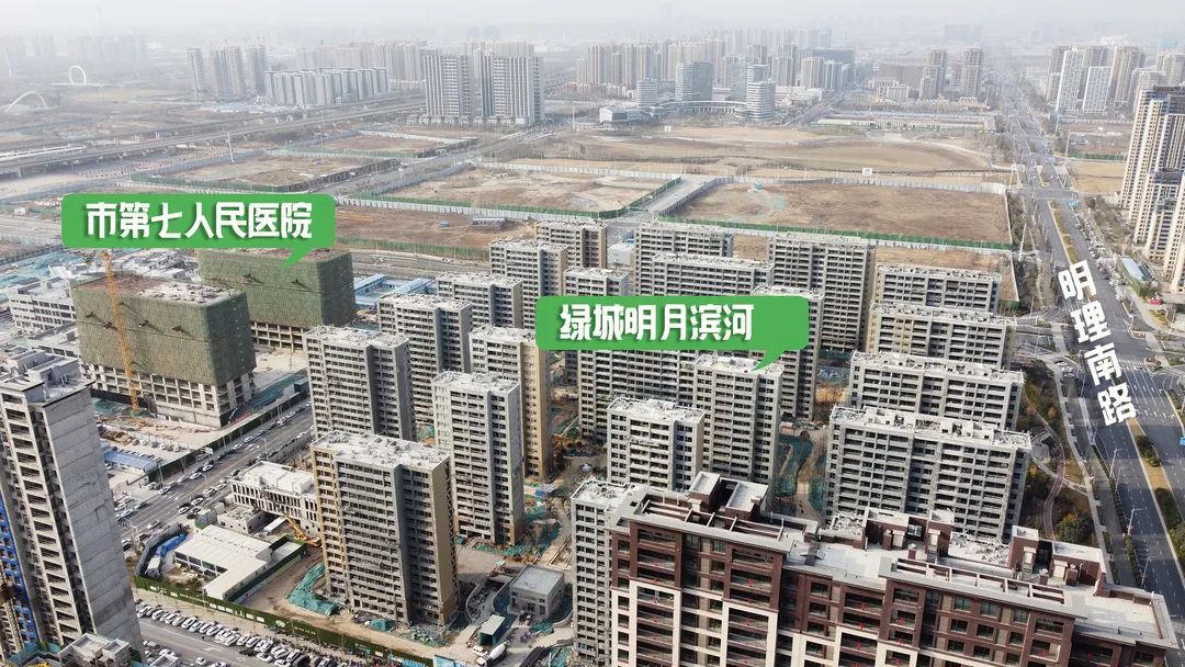 郑州滨河国际新城绿城明月怎么样,郑州滨河国际新城2022年的样子
