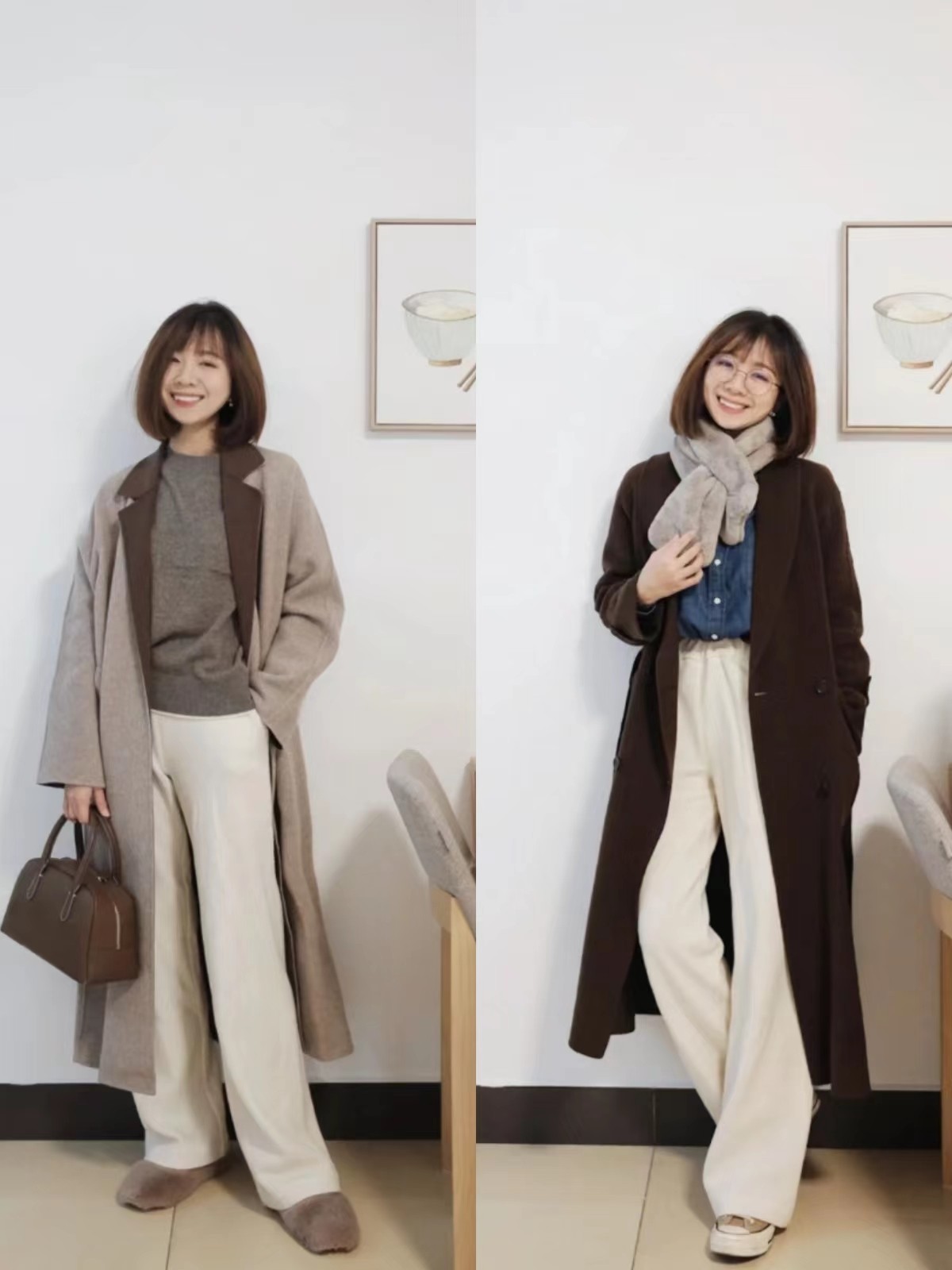 早春穿什么颜色的大衣好看,初冬的大衣怎么选