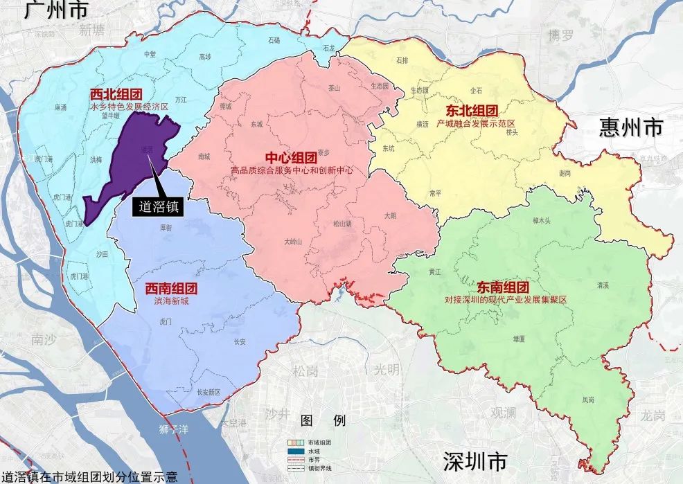 道滘说：我是城区最好的后花园，欢迎城区的人过来