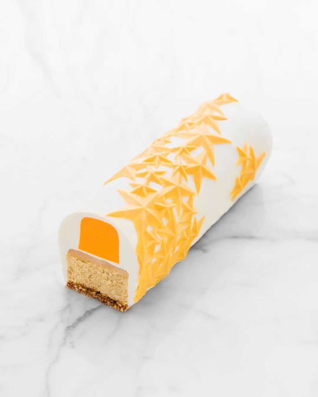 蛋糕切面,蛋糕两层夹心切面图片