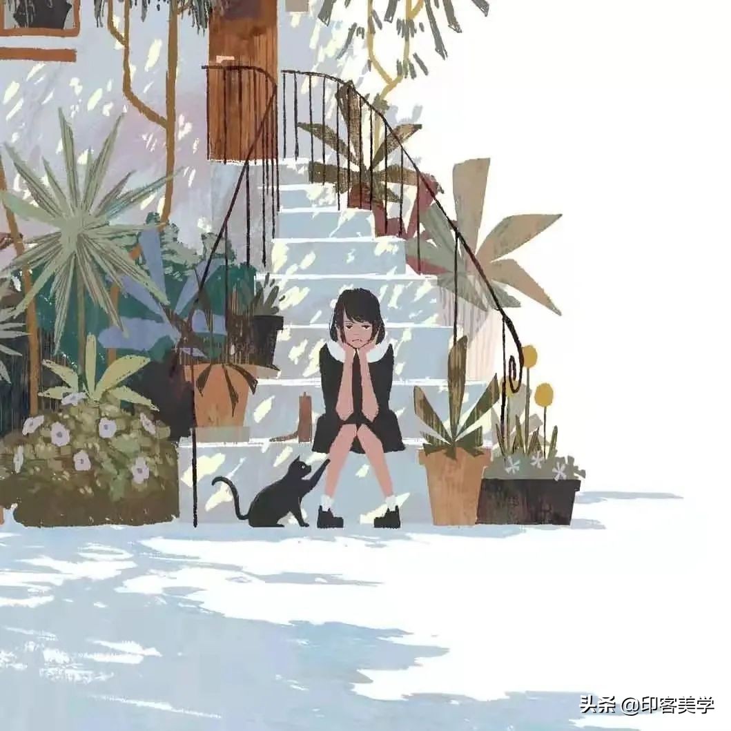 小众插画头像,分享给大家一组我的原创插画头像