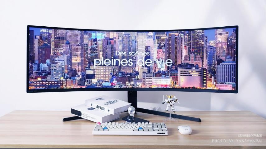 三星49英寸带鱼屏怎么分屏,三星49寸带鱼屏对比lg