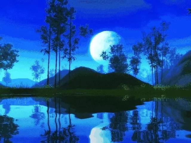 古诗描写月亮的诗句有哪些,有关月亮的古诗海上生明月