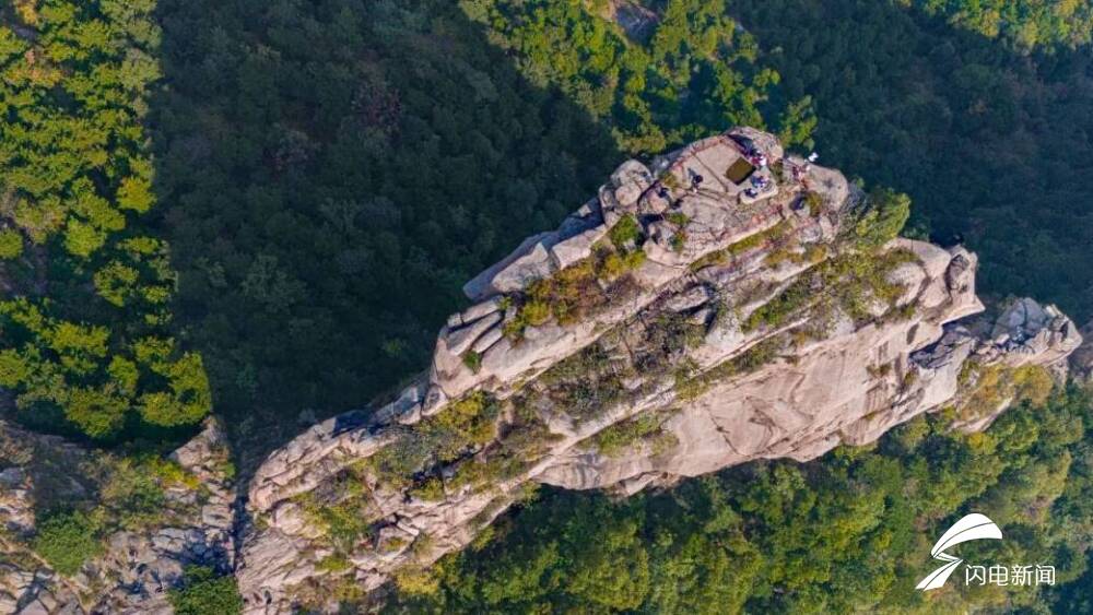 泰山风景扇子崖,泰山扇子崖爬山视频