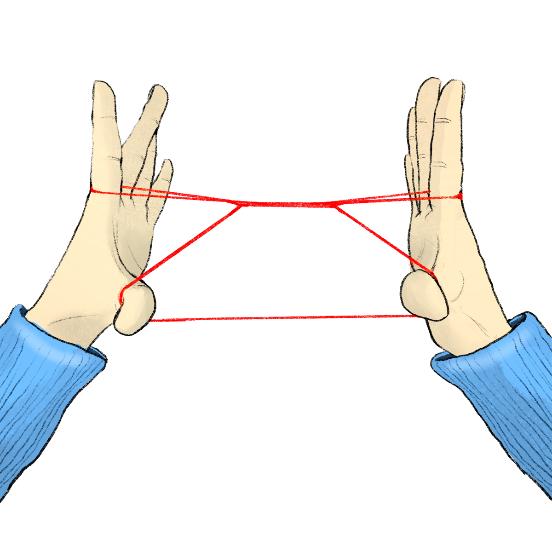 「妙趣手工坊非遗课堂」指尖游戏·翻花绳