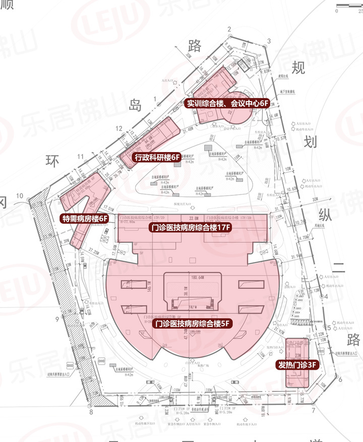 新进展！最高17层！顺德妇幼保健院马冈新院详细规划曝光