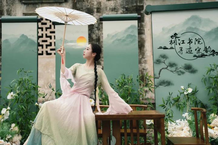 神仙居汉服走秀,趣探千年汉服游园会