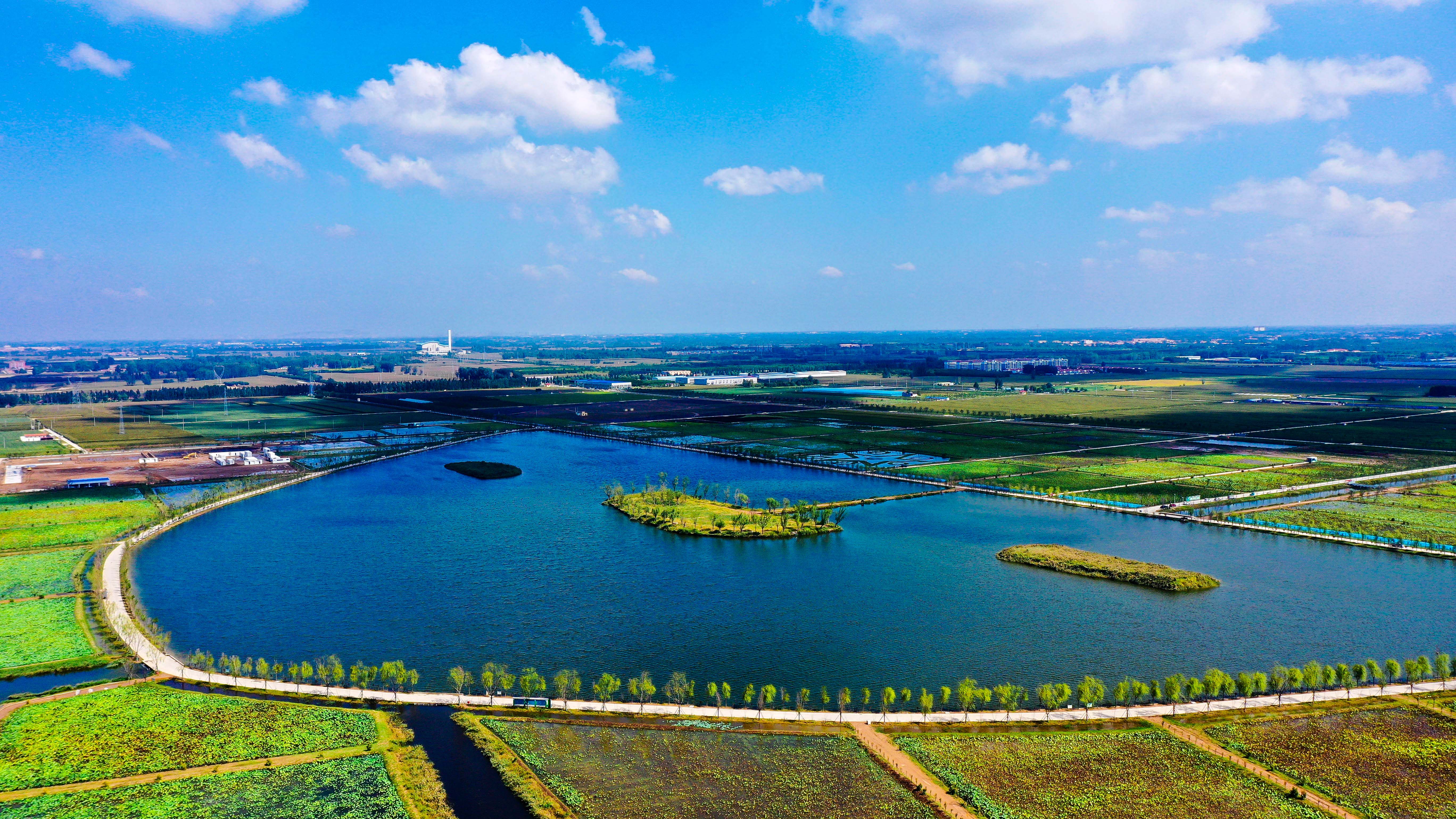 山东郓城采煤塌陷地变身聚宝盆,郓城县郭屯镇煤矿塌陷区最新规划