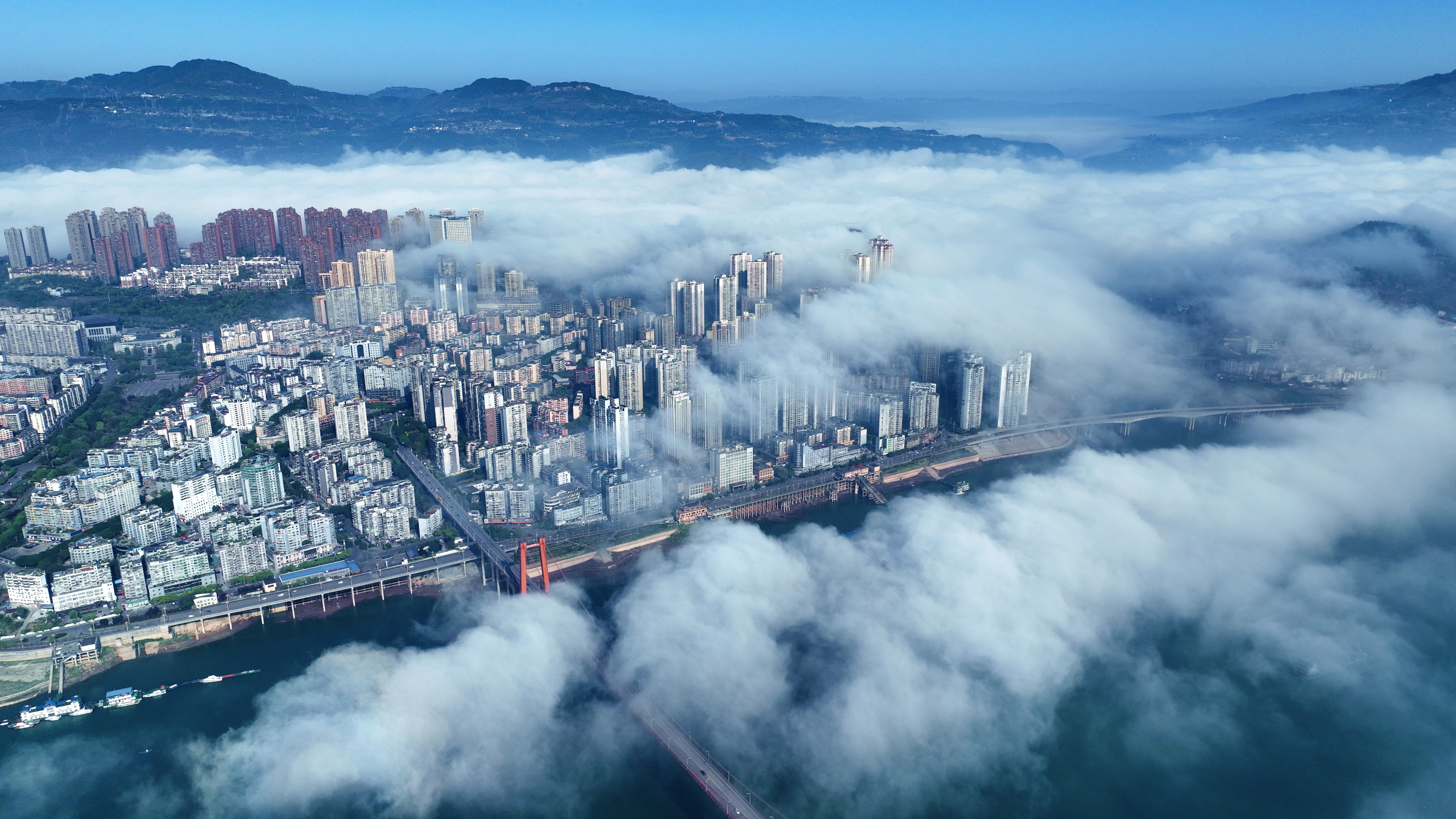 重庆忠县大岭云海,忠县云海奇观