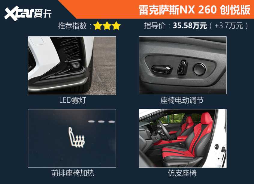 全新nx霸气来袭,2022款nx260落地价