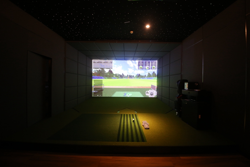 案例丨赛宾科技打造佛山平洲影音室和高尔夫球室