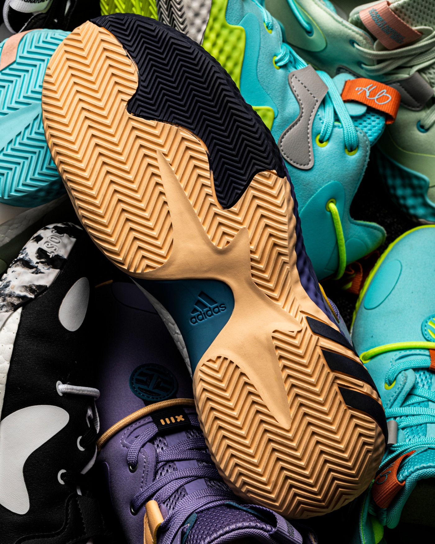 哈登六代boost,全掌boost罗斯5代