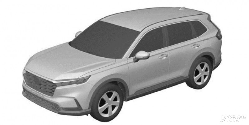 解析颜值再度提升的全新本田cr-v,2023款本田cr-v七座版插混车型
