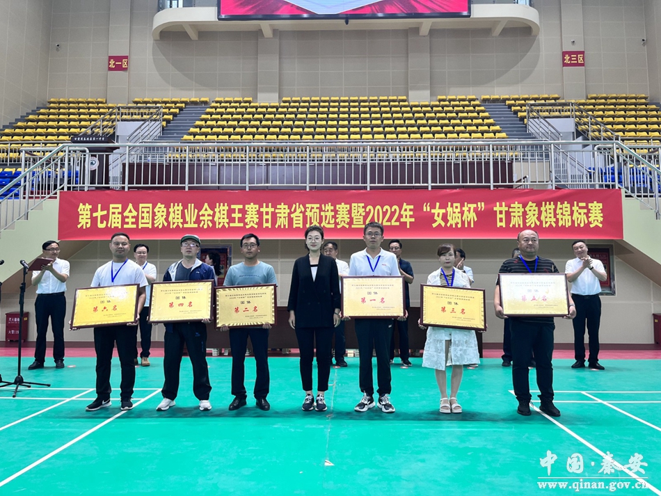 第七届全国业余棋王赛甘肃赛区预选赛暨2022年“女娲杯”甘肃省象棋锦标赛圆满落幕