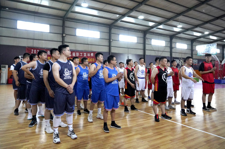 圣泉集团第九届职工篮球赛,无青春不篮球