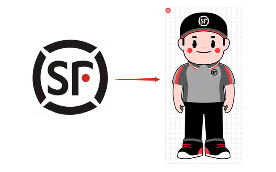 顺丰快递IP设计很萌！网友：撞脸熊本熊？