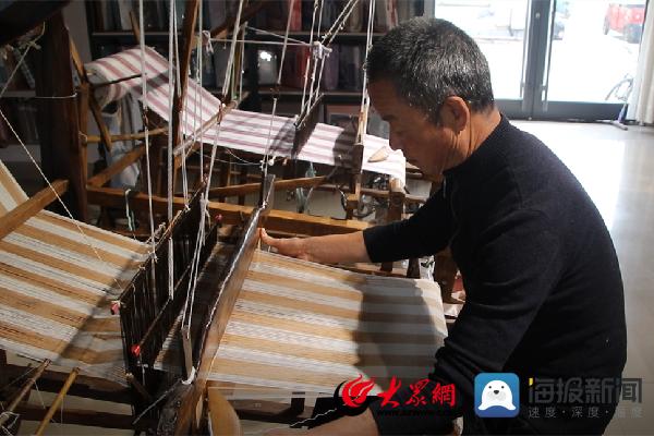 山东滨州高端老粗布,山东青州纯手工老粗布