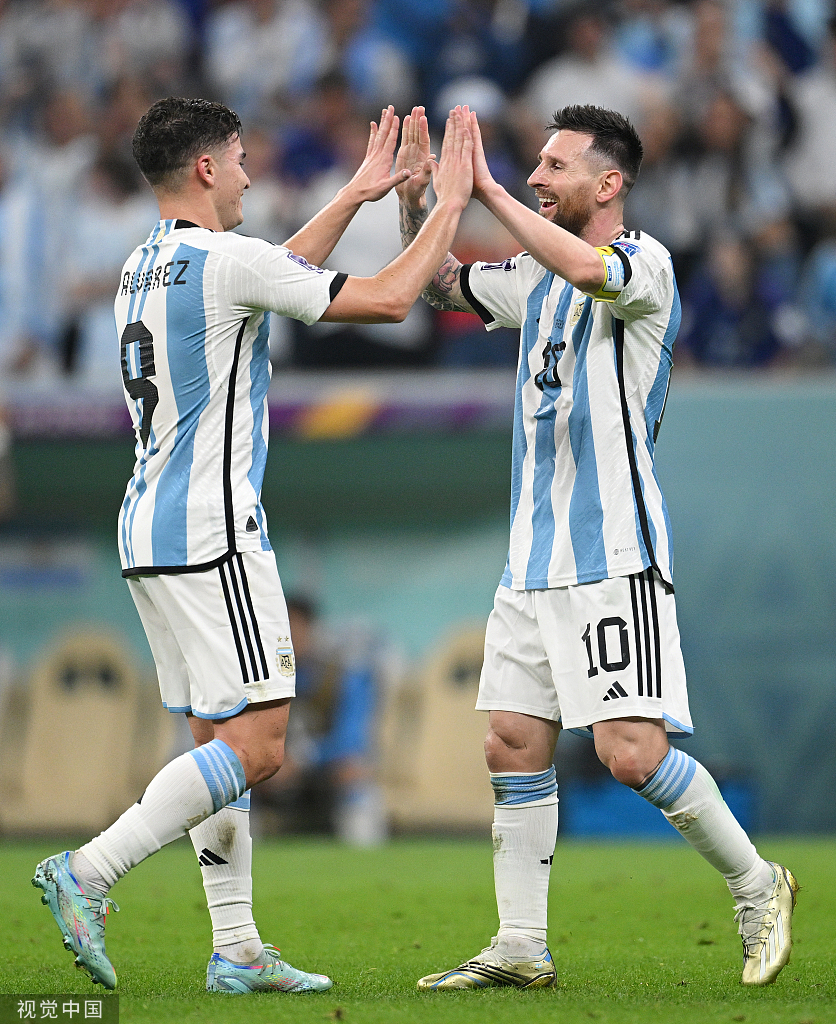 阿根廷队每个人都在成就梅西,阿根廷队每个队员都在为梅西圆梦