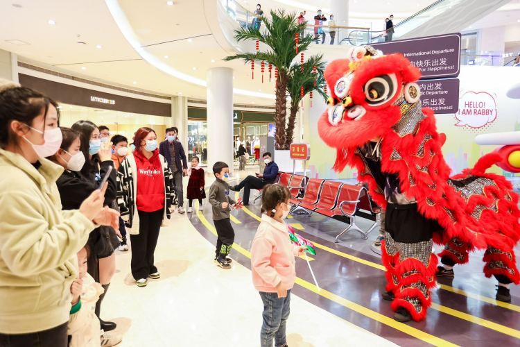 首轮派券秒光！商圈手绘地图亮相助力买买买