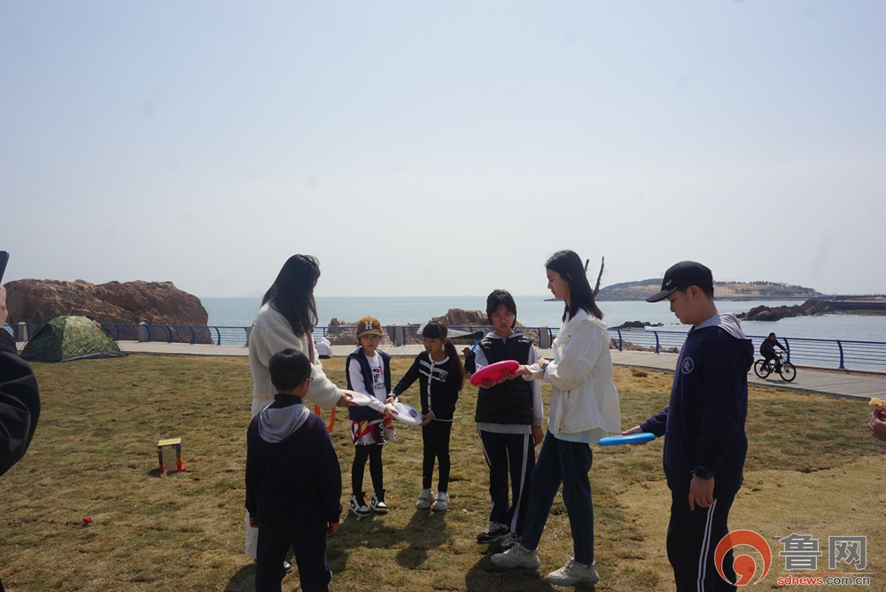 在春天自由撒欢青岛市崂山金家岭学校五大社团联动育阳光少年