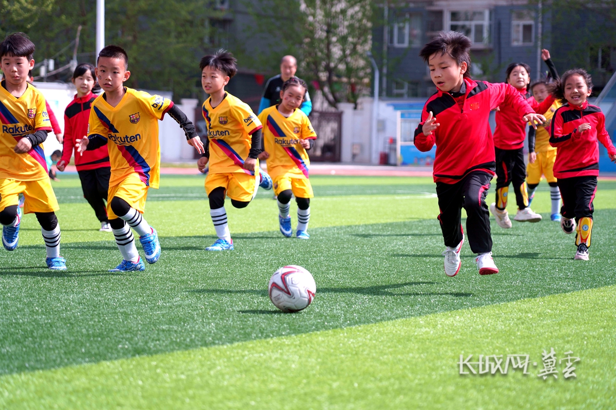 石家庄市长安区校园足球联赛,石家庄谈固小学校园足球联赛