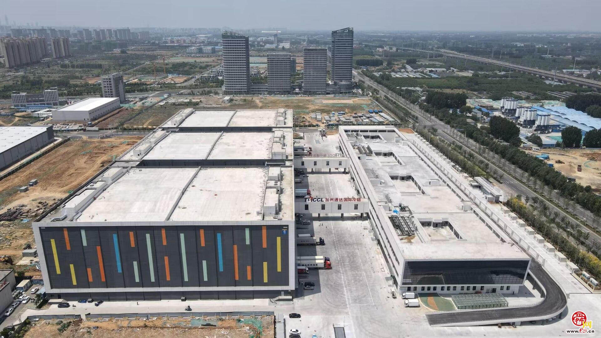 济南加州通达国际冷链物流产业园,济南加州通达冷链物流二期工程