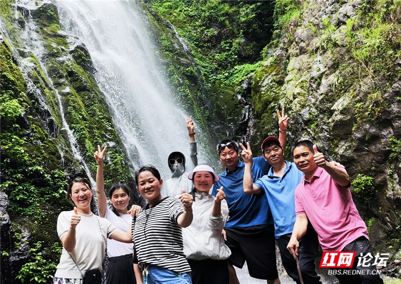 有山有水有瀑布，炎炎夏日好去处，攸县有个八福垅