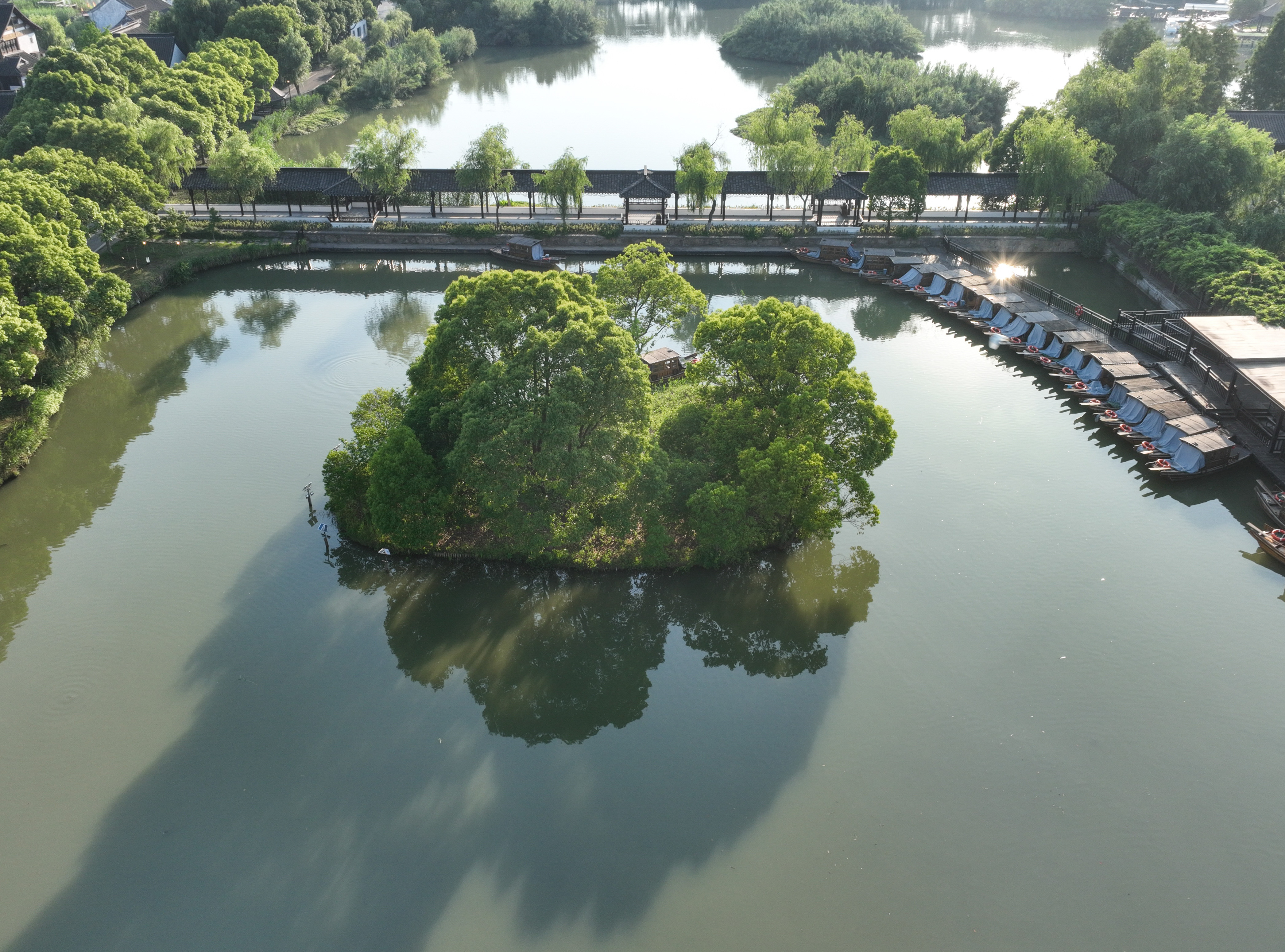 美丽沙家浜,美丽中国江苏常熟沙家浜