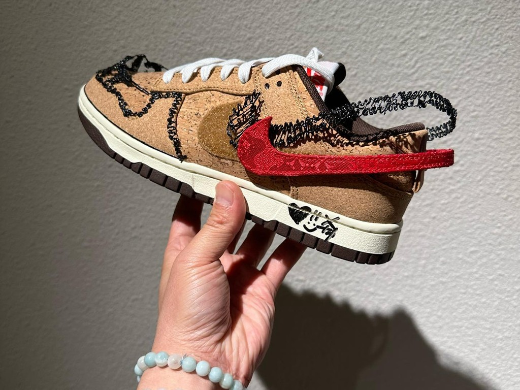 冠希亲晒粉丝DIY软木塞Dunk！玩出花了！