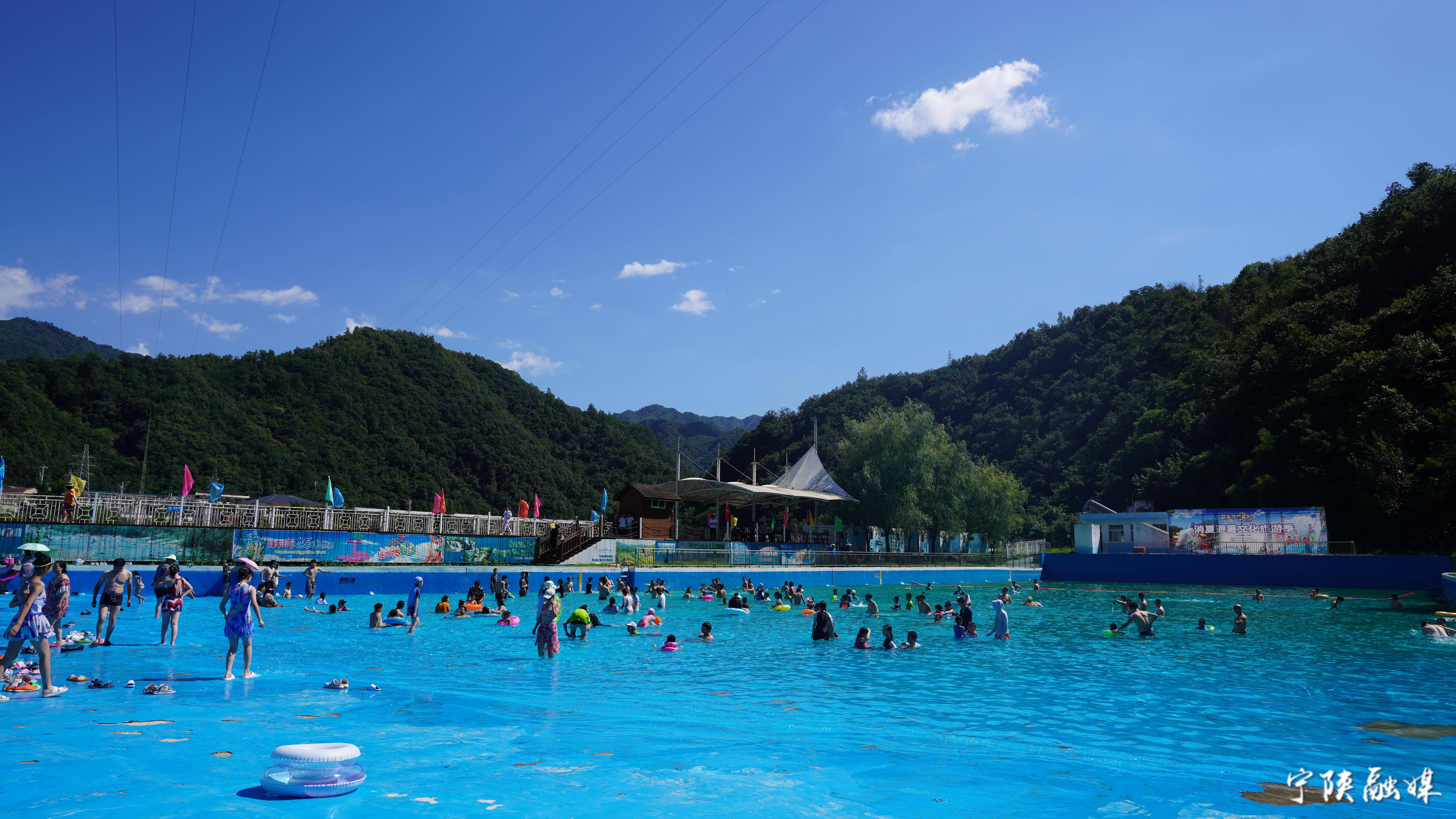 青少年进森林丨筒车湾戏水、结营联欢......在宁陕研学游的第四天