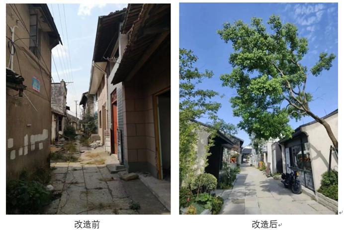 微改造助推乡村颜值靓起来,上虞步行街改造