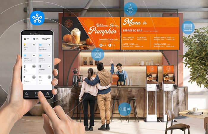 三星在ISE2024上展示通过SmartThings实现高级连接功能的商用显示系列