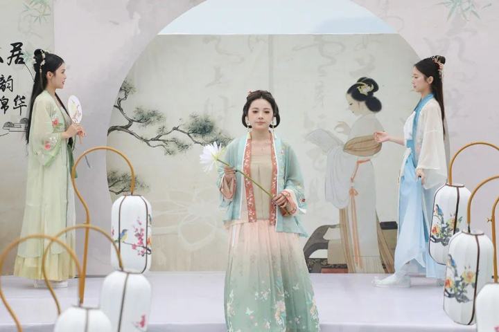 神仙居汉服走秀,趣探千年汉服游园会