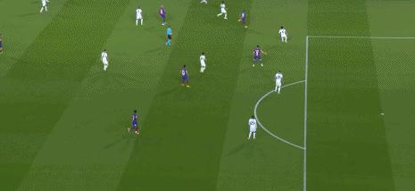 巴黎2-3不敌巴塞罗那登贝莱庆祝,巴黎vs巴萨2-3登贝莱